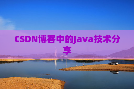 CSDN博客中的Java技术分享